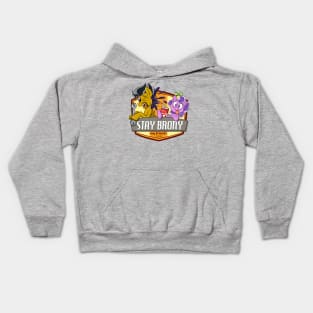 Stay Brony My Friends Garage Kids Hoodie